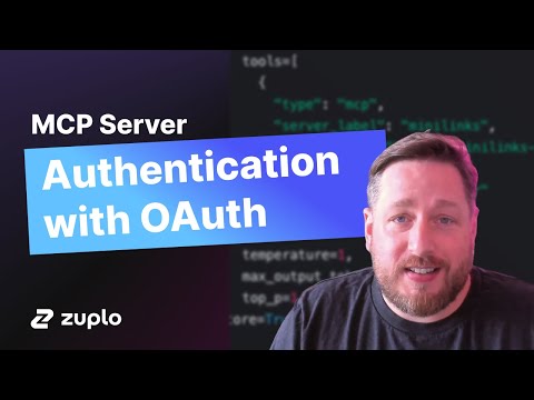 MCP Server Authentication with OAuth (Quickly!)