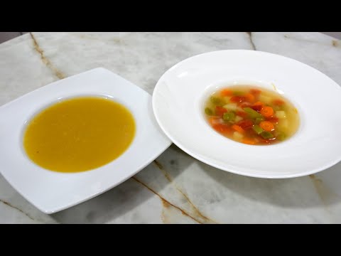 Cómo hacer sopa y crema de verduras, que ricas... By #javierromero