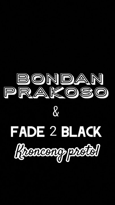Kroncong protol - Bondan Prakoso & Fade2Black #music #rap #indonesia
