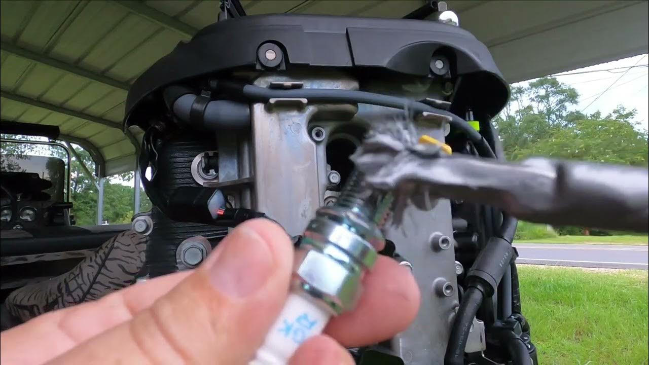 Yamaha 115 Vmax Spark Plug Change The Right Way yamaha diy 