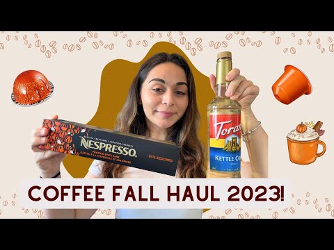 Coffee Fall Haul!