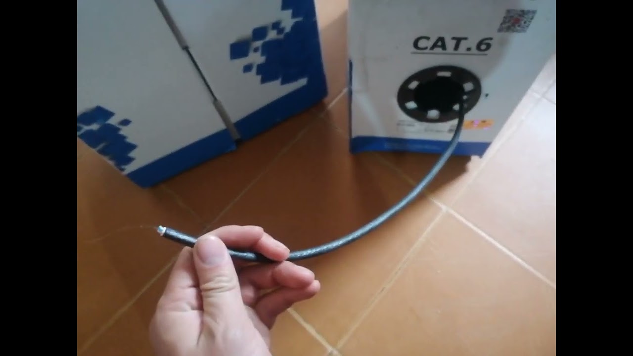 CABLE UTP CAT 6 PARA EXTERIOR