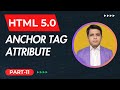 Opening Links in a New Tab with Anchor Tag in HTML | HTML Crash Course for Beginners
