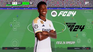 EA SPORTS FC 24 MOD ENGLISH VERSION LATEST UPDATE PES 2024 PSP CAMERA PS5