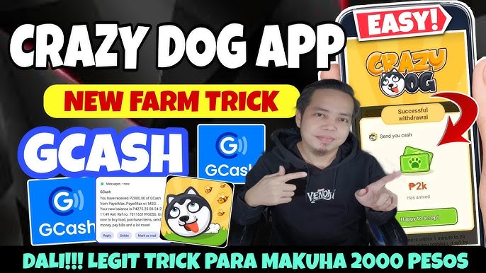 PART 1. Crazy Dog App Legit Ba?! Withdrawal Na Anyare?! 