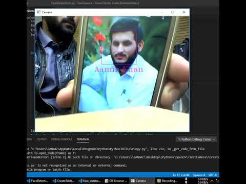 Face_Recognition & Identification using OpenCV Python
