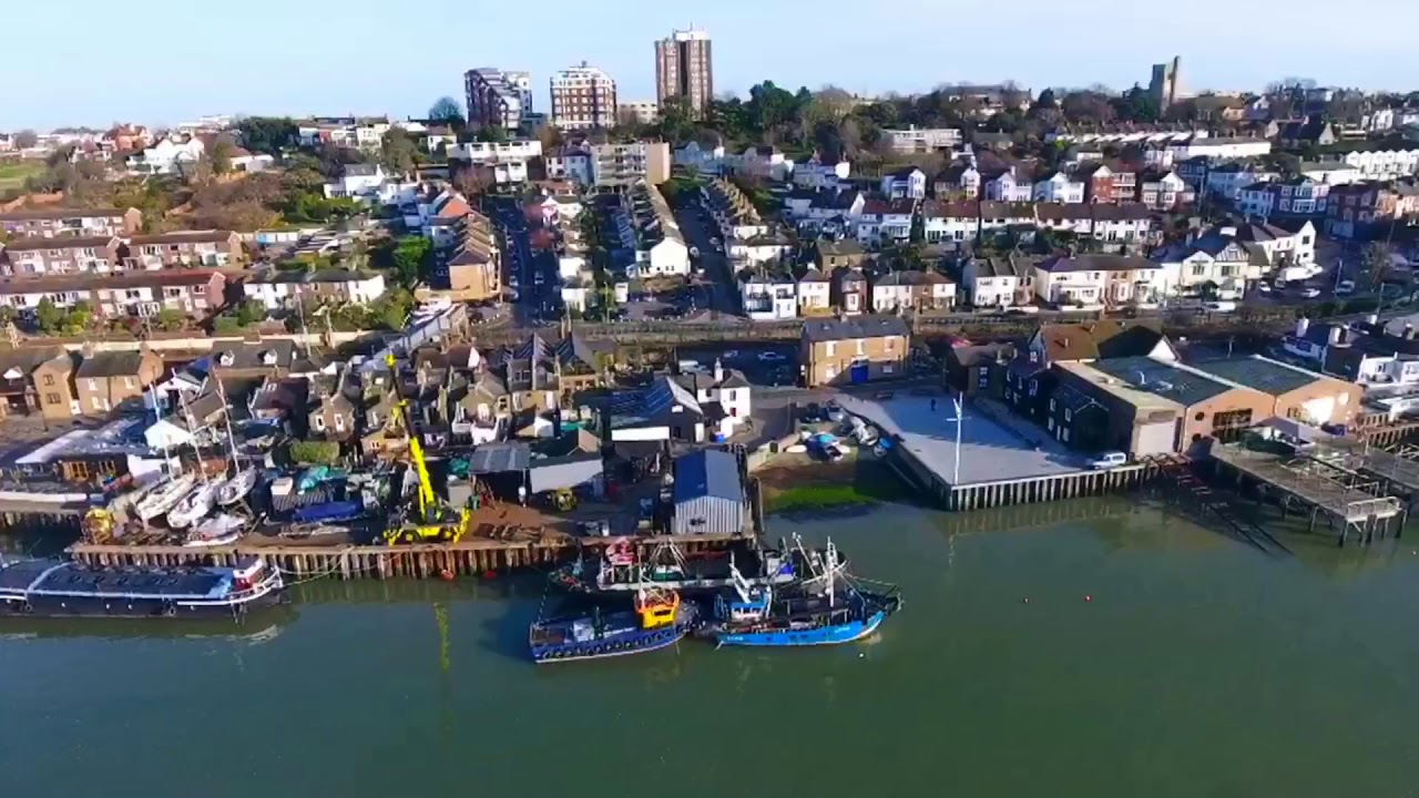 Drone over Leigh-on-Sea