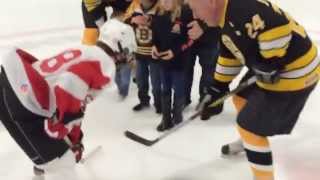 Download lagu Ceremonial Puck Drop with Liam Fitzgerald and Theo and Zoe Trinque