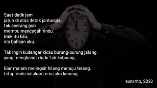 Malar Rindu  Sunxrno  Puisi Rindu  Sajak Kerinduan