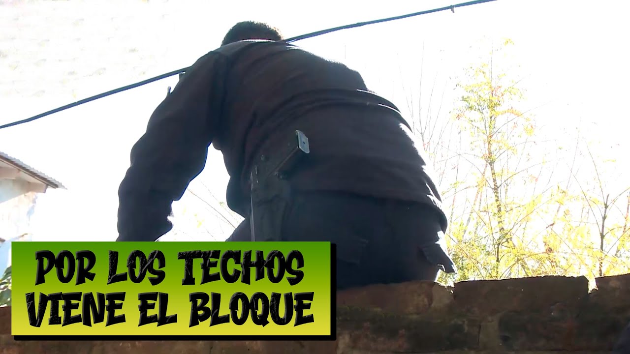 Los azules lo persiguieron por los techos pero se fugó: frenética persecución en las alturas