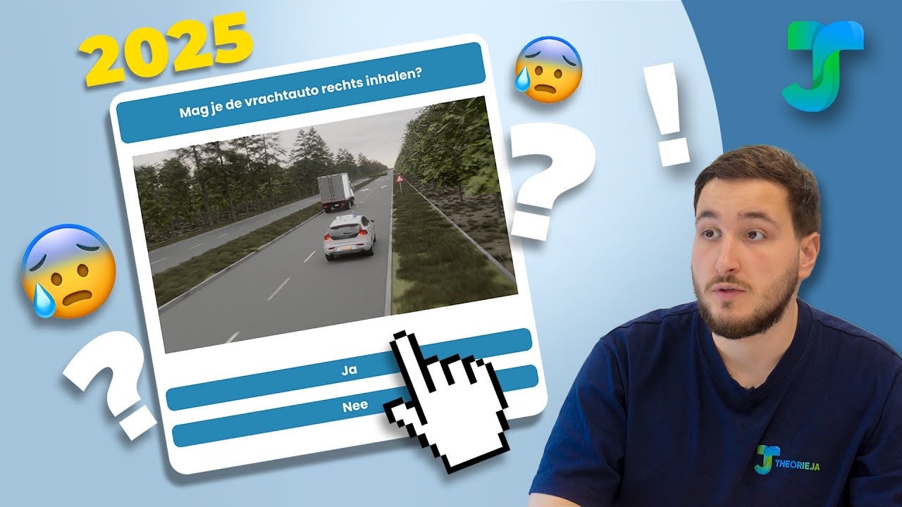DIT IS HOE JIJ DE NIEUWE ANIMATIEVRAGEN GAAT OVERLEVEN!  | CBR Auto Theorie Examen 2025 |