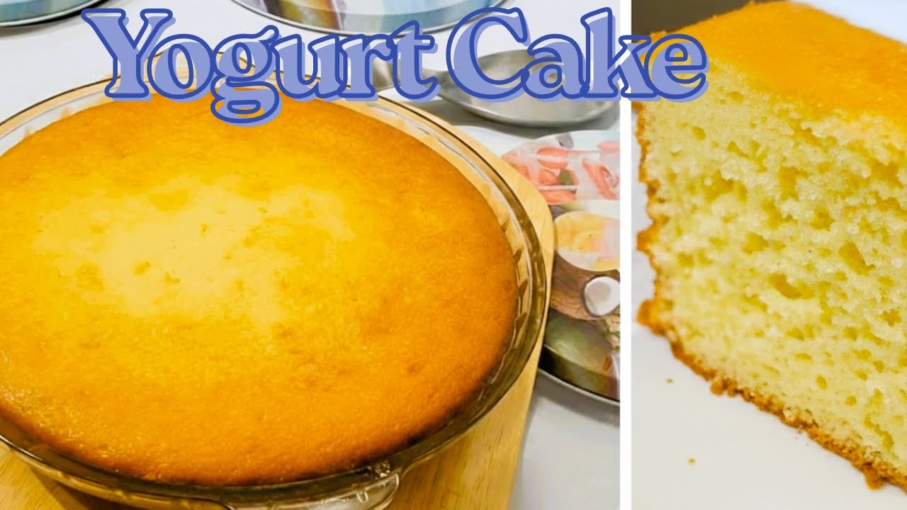 Yogurt Cake | Fluffy, Soft & Irresistible! 