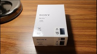 ASMR Unboxing: Sony Digital Walkman (NW-A55) - [Japanese Variant].
