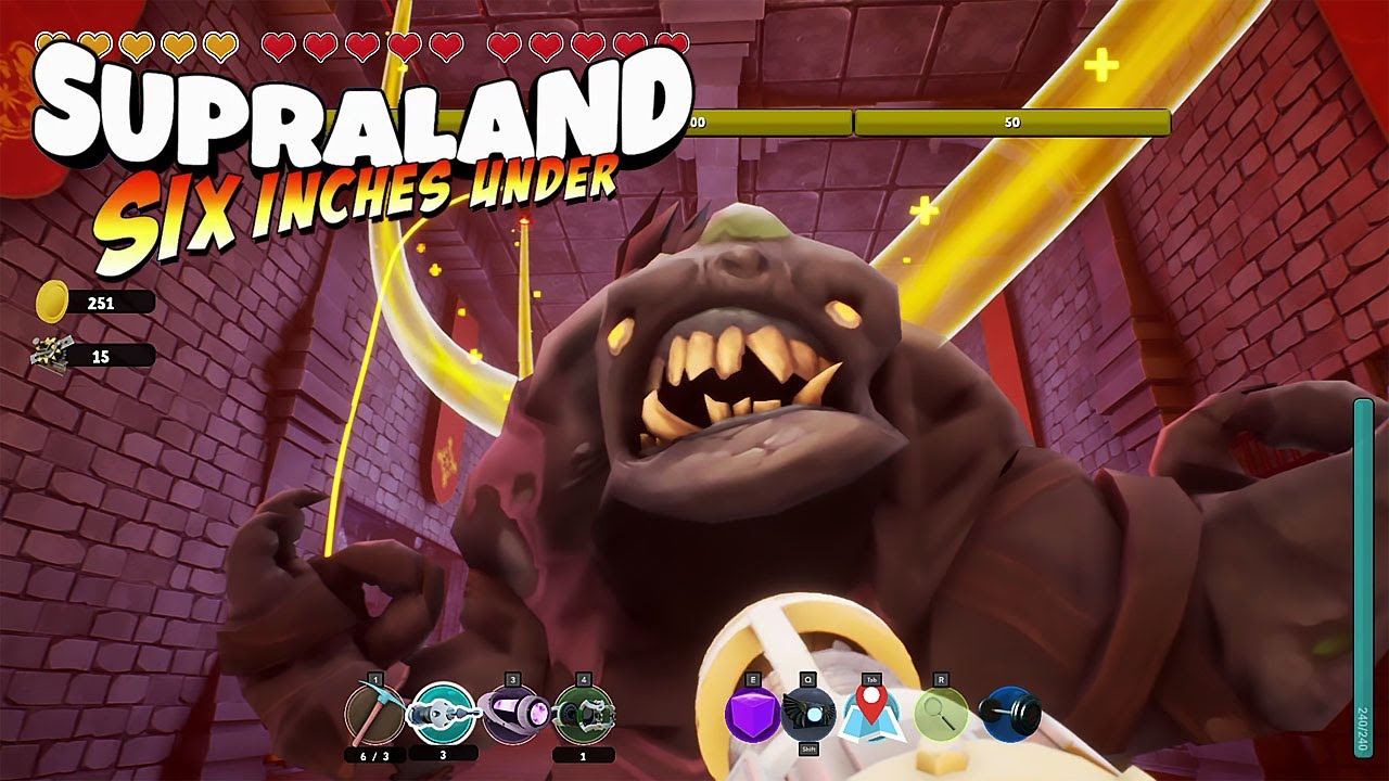 Supraland: Six Inches Under | #17 | Демон таинственного замка - YouTube
