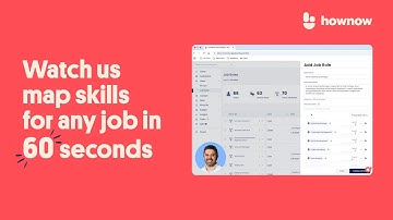 Mapping skills in 60 seconds with HowNow