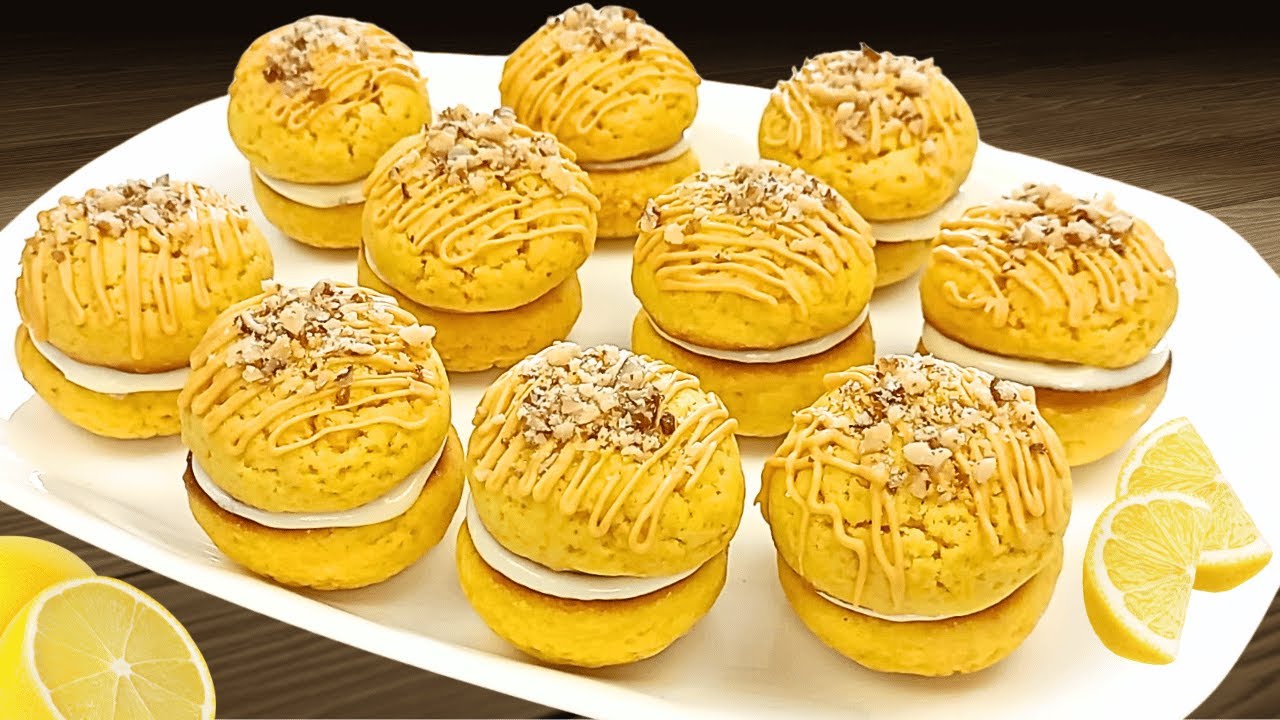 У вас есть Лимон🍋Приготовьте этот Нежный Лимонный Десерт за Считанные Минуты.