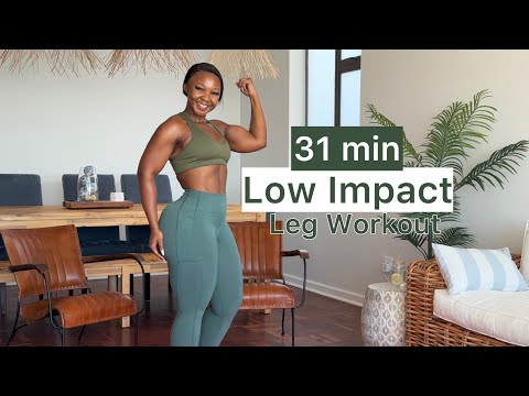 Low Impact Walking Home Workout | 31 min | no equipment | legs and glutes