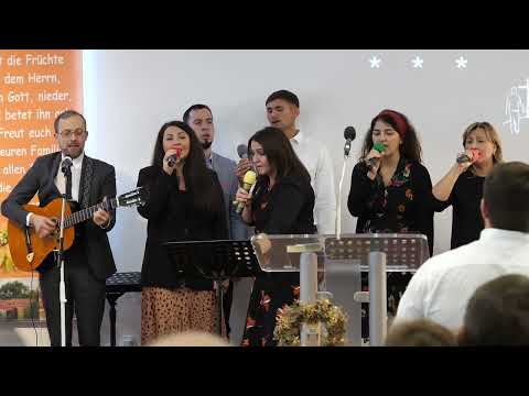 Небесний Батько ми з любовью / Ukrainischer Gottesdienst in Lage, Erntedankfest, Livemitschnitt