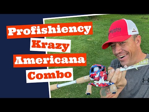 Reel Time Review of the Krazy Americana from Profishiency- Is this the best  combo under $100.. 