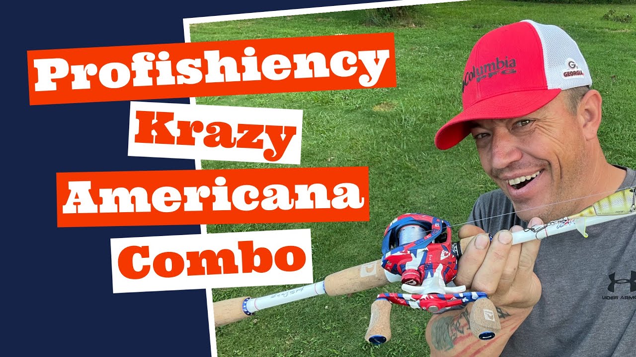 Reel Time Review of the Krazy Americana from Profishiency- Is this the best  combo under $100.. 