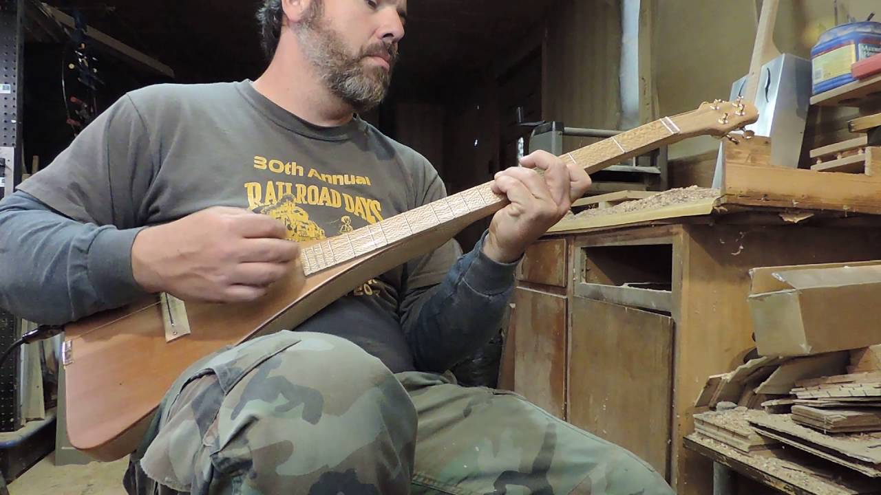 Elec/acoust Sycamore Stick Dulcimer Strummer NOT A Strumstick "Strum