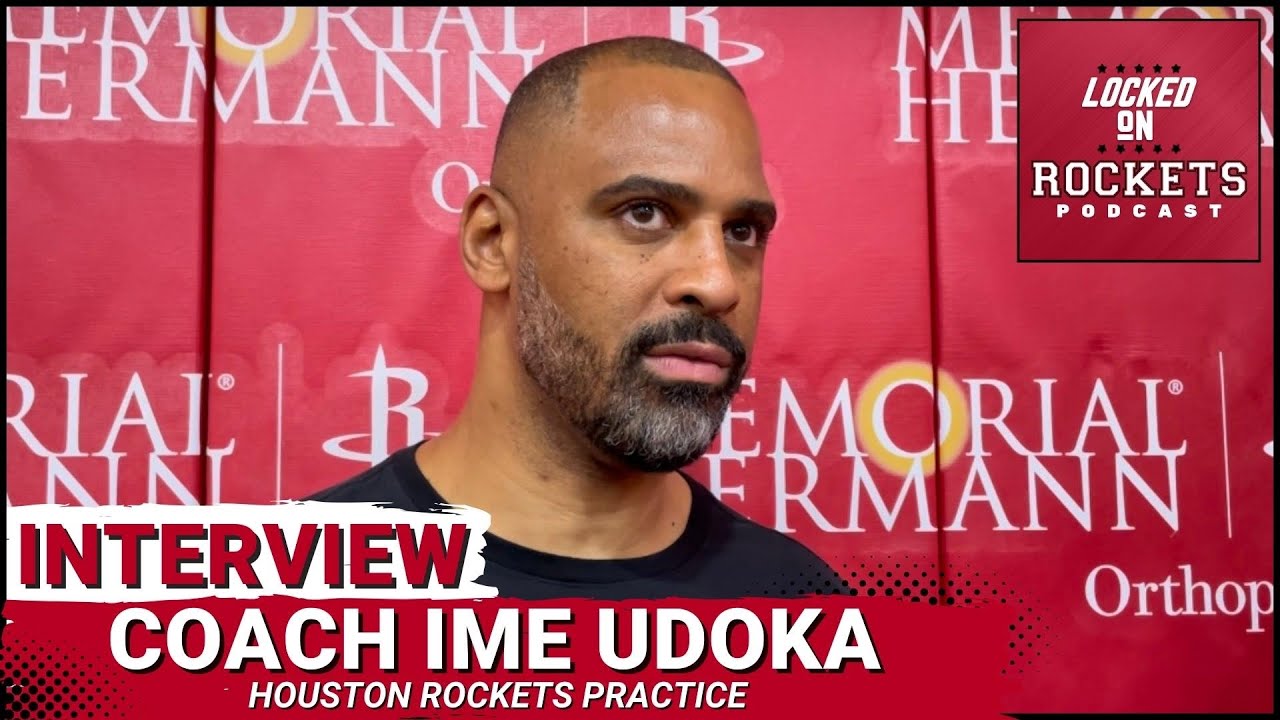 Ime Udoka | Houston Rockets Practice | 2023-2024 NBA Season - YouTube