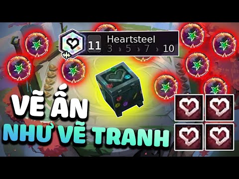 Thài Huy Vẽ Ấn Cực Kì Mãn Nhãn Với 11 Heartsteel, Vẽ Ấn Như Picasso Vẽ Tranh