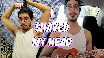 Watch me Lose my Mind part 3! I SHAVED MY HEAD AND MOM REACTS
