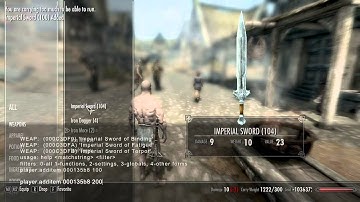 Unlimited Gold and Duplicate Any Item In Skyrim Cheat