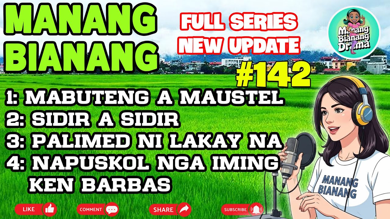 MANANG BIANANG 5in1 Compilation 142 "MABUTENG A MAUSTEL" JENA ALMOITE DRAMA Comedy Pag-adalan a dram
