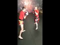 K-1 Kickboxing Training - High Volume Low Kick Pad Work