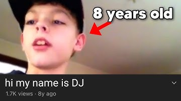Reacting to my FIRST YouTube Video