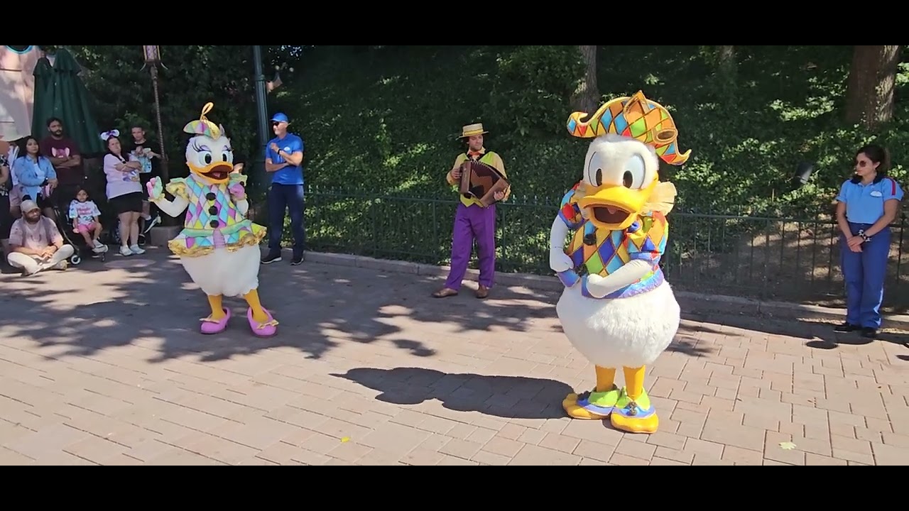 🎶 Disney Music Festival: L'accordeoniste de Donald et Daisy 🎭