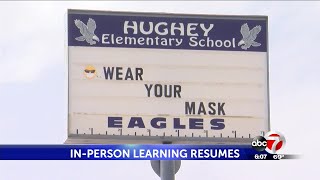 EPISD resumes in-person classes for some students with 'learning pods'