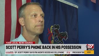 FBI returns Rep. Scott Perry's cell phone; reports