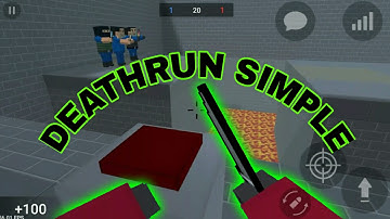 Block strike - Simple -  Deathrun - with CSS MEMBERS!