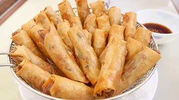 Cách này rất hay Giúp Chả Giò Chay Giòn Xốp, Giòn Lâu và Không Bị Chấm Đen - Eggrolls by Vanh Khuyen