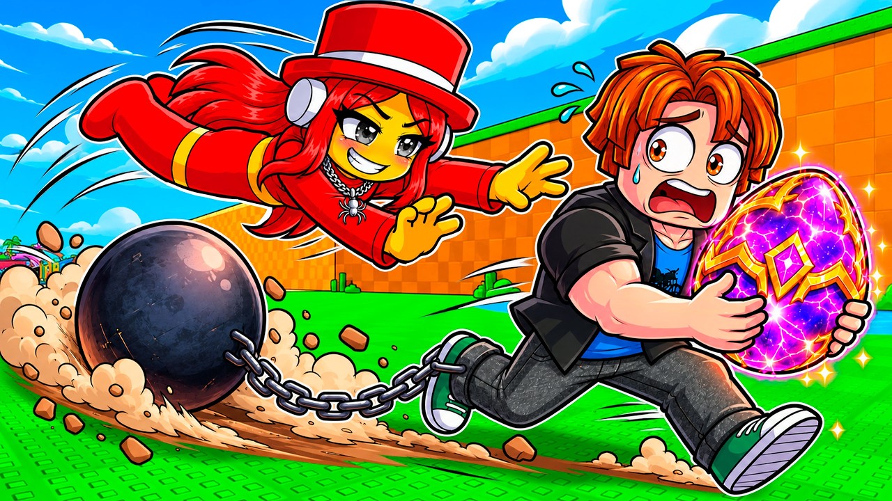 Bacon Has LIMITED SPEED In Steal an Egg!