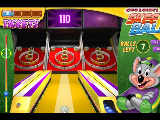 Chuck E. Cheese's brings classic Skeeball game online