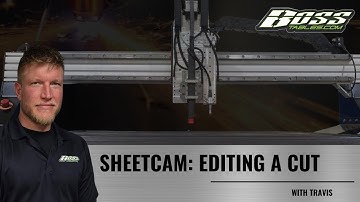Editing Cut in SheetCam