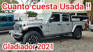 Jeep Gladiator 2021 seminuevo tianguis de autos usados en venta camionetas usadas 4x4