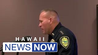 Officers praised for their courage as Maui Police Commission briefed for first time on wildfires