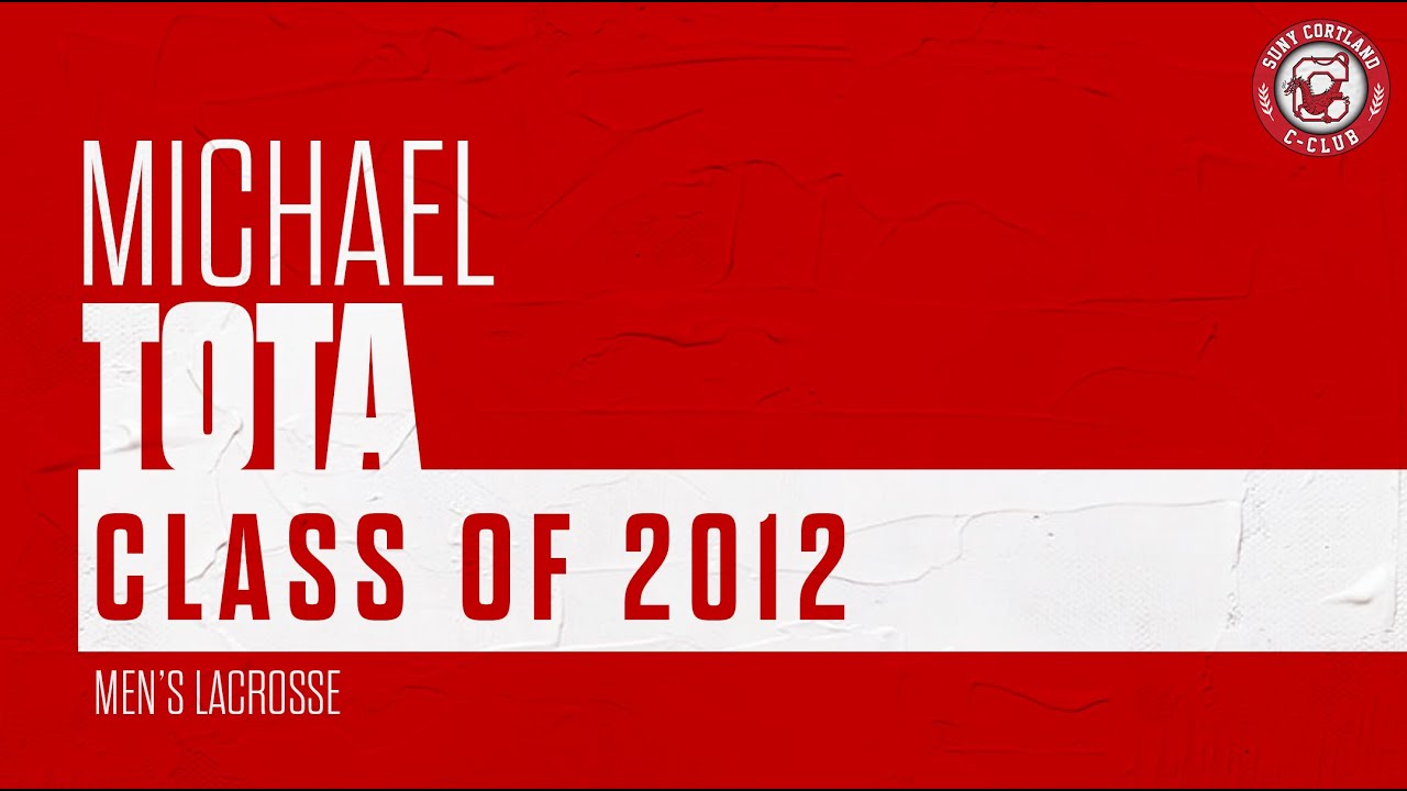 Michael Tota (2025) - SUNY Cortland C-Club Hall of Fame - SUNY Cortland  Athletics