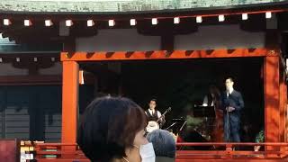 東京大衆歌謡楽団 Tokyo popular song orchestra 2022.02.23  浅草神社 Santuario Asakusa