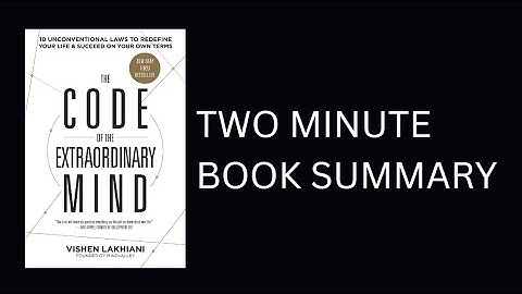 The Code of the Extraordinary Mind by Vishen Lakhiani Book Summary