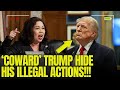 Duckworth SNITCHES 'Coward' Trump's Illegal  Actions