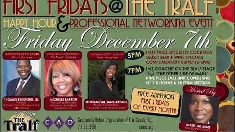 CAO First Fridays Networking Event at the Tralf Promo