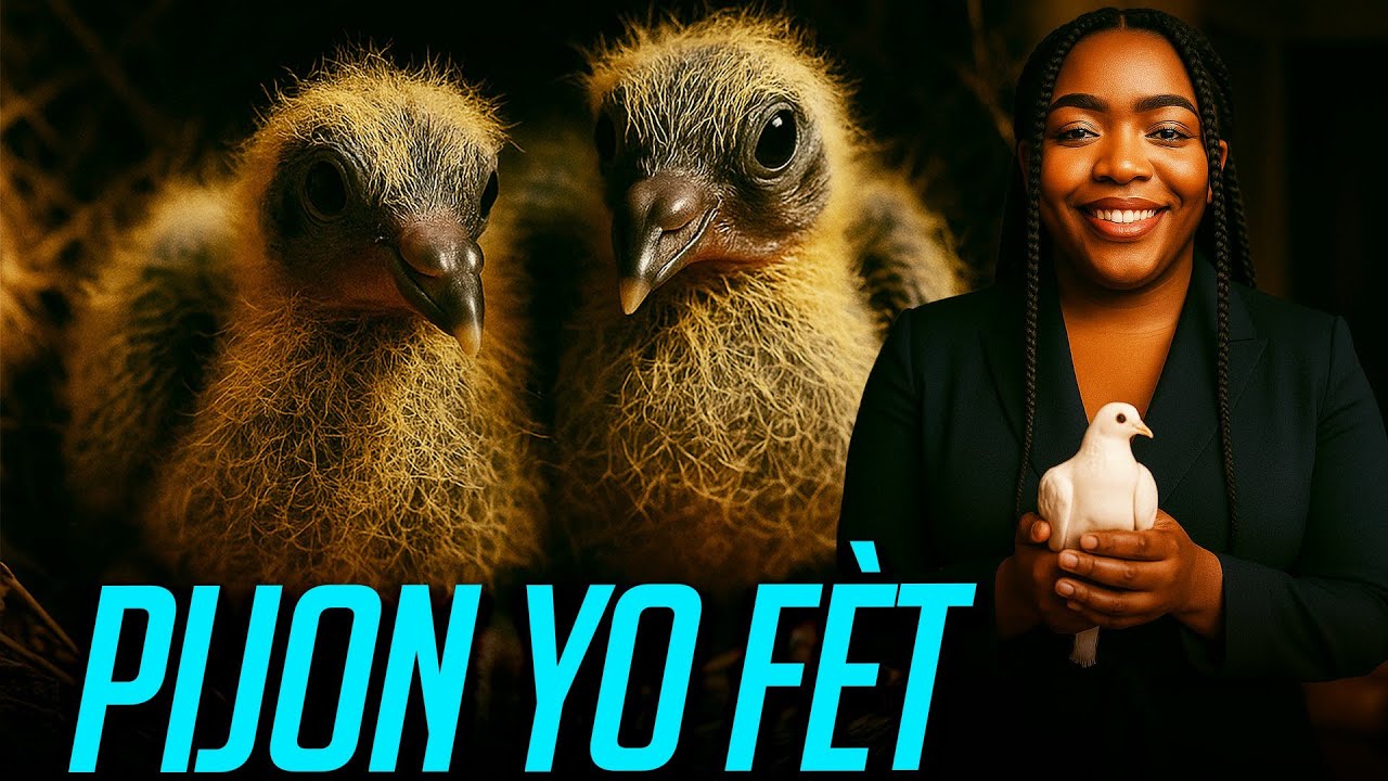 Bòn nouvèl…Fouco gen Nouris Pijon an fè 2 bel pitit Gade yo /Fouco