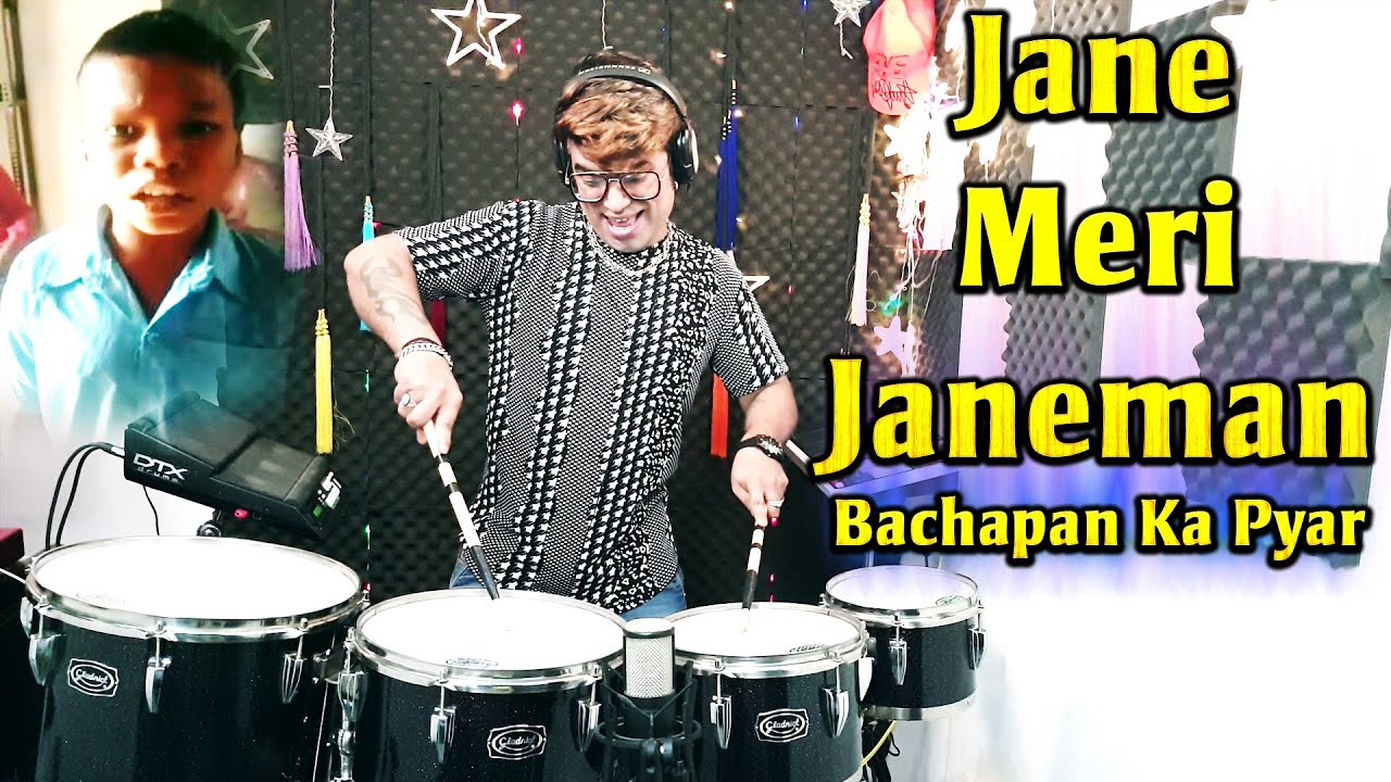 Jane Meri Janeman  Drums  Full Bass  Octapad  Music  DJ  Janny Dholi