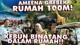 WOW!! RUMAH 3 HEKTAR Ada Kebun Binatang di dalamnya Atta Aurel Ameena happy #GrebekRumah